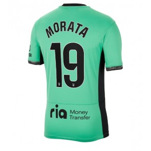 Atletico Madrid Alvaro Morata #19 Tredje Tröja 2023-24 Kortärmad